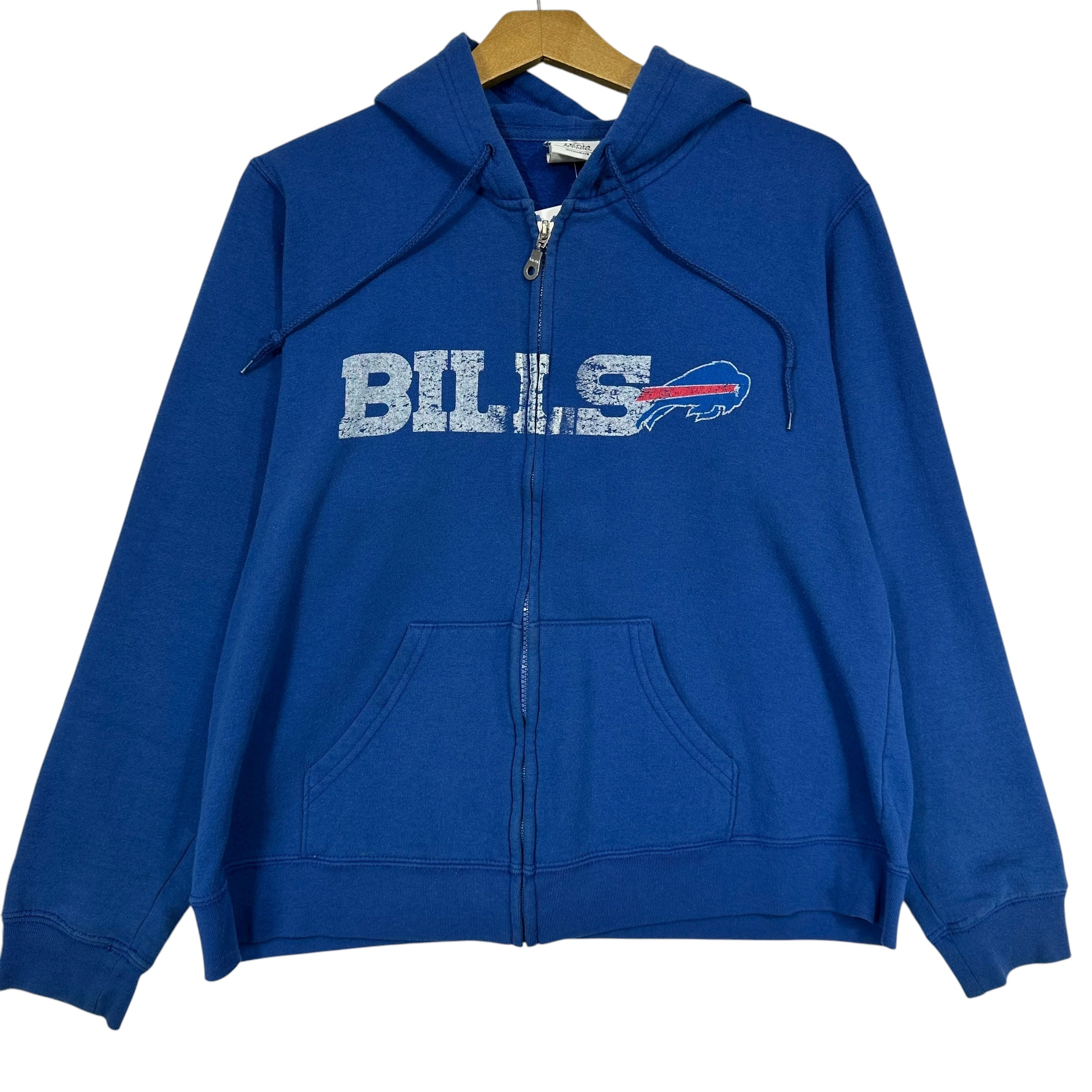 Buffalo Bills Zip Hoodie Sweatshirt Women’s Large