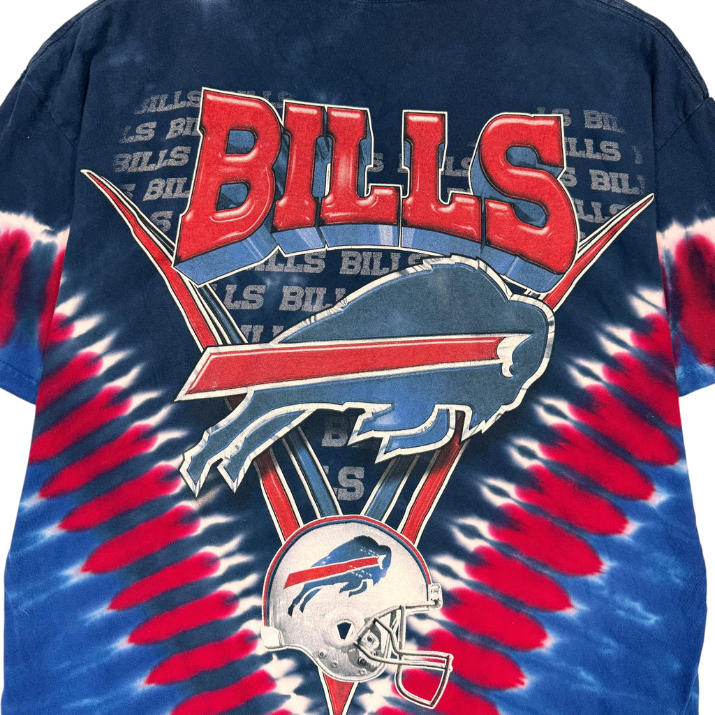 Vintage Buffalo Bills Tie Dye Shirt Large