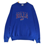 Vintage Buffalo Bills Embroidered Crewneck Sweatshirt XL