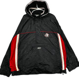 Vintage Buffalo Sabres 1/4 Zip Pullover Windbreaker Jacket XL