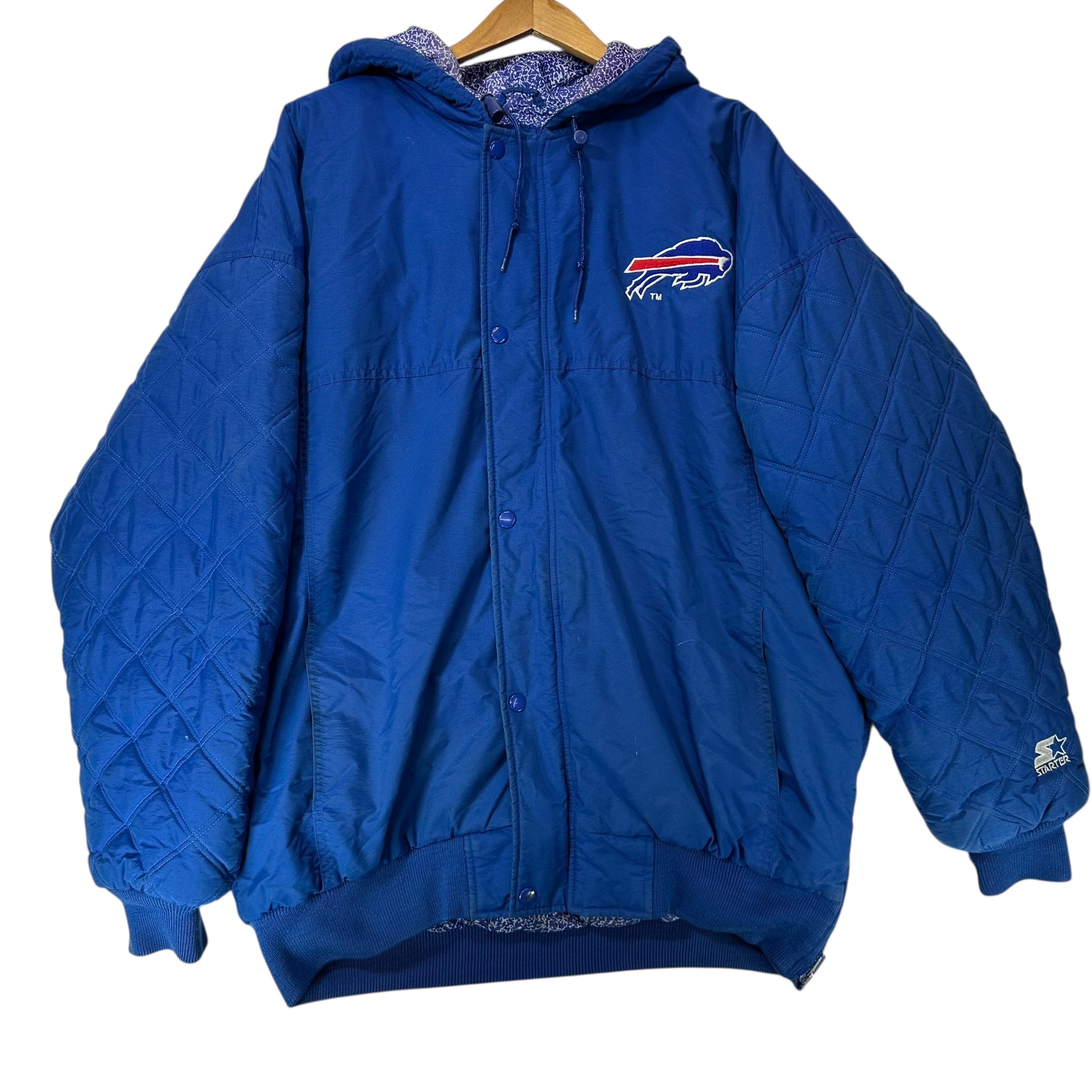 Vintage Buffalo Bills Starter Puffer Jacket XL