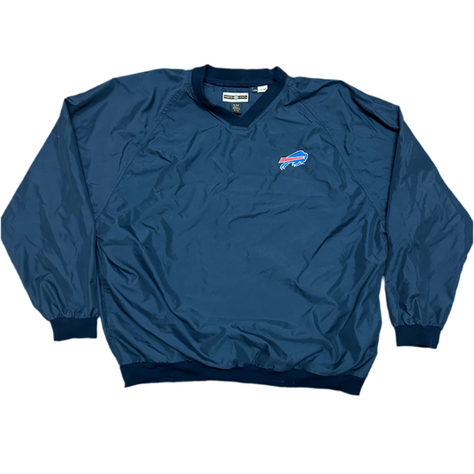 Vintage Buffalo Bills Pullover Windbreaker Jacket XL