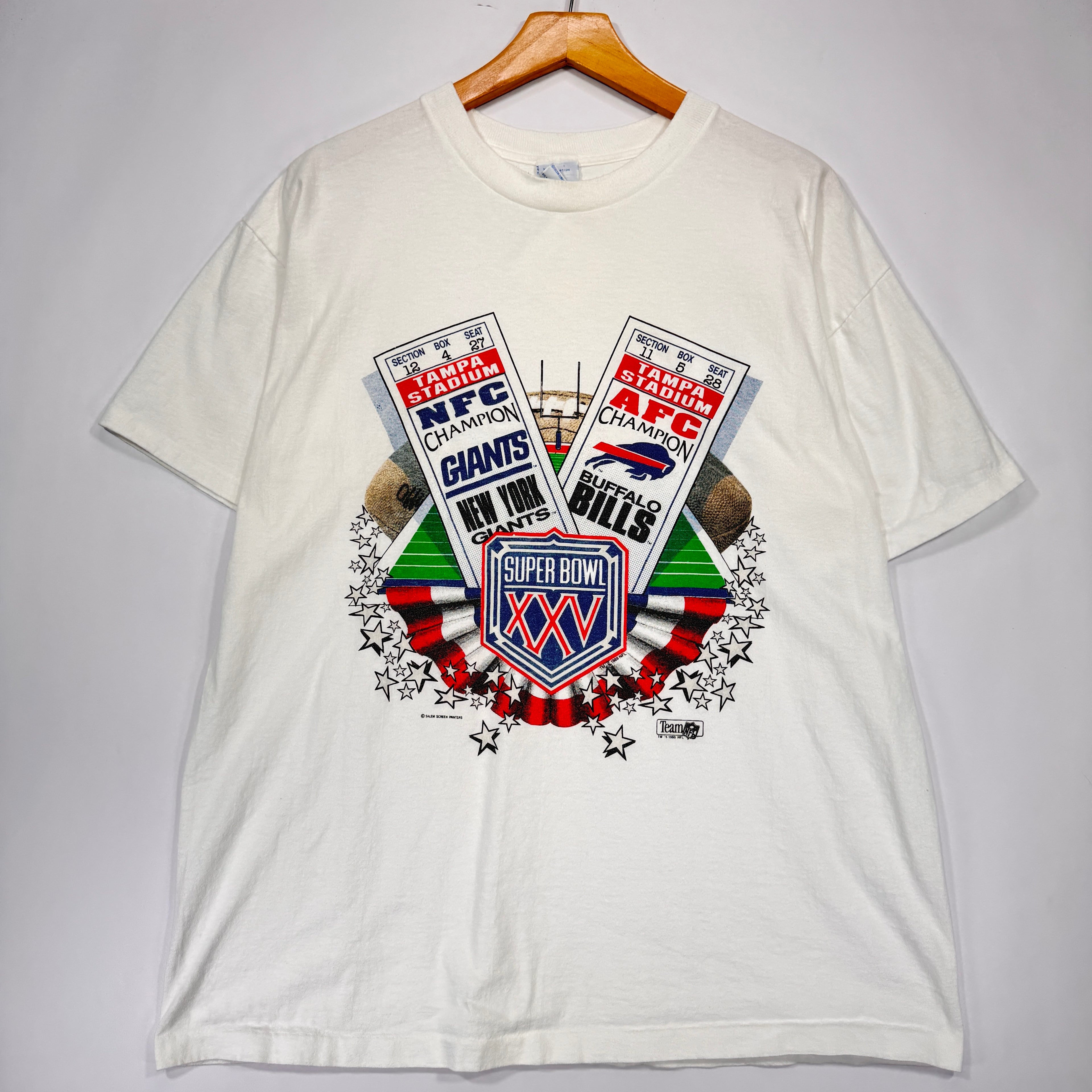 Vintage Buffalo Bills 1991 Super Bowl Shirt XL