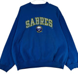 Vintage Buffalo Sabres Embroidered Crewneck Sweatshirt Large