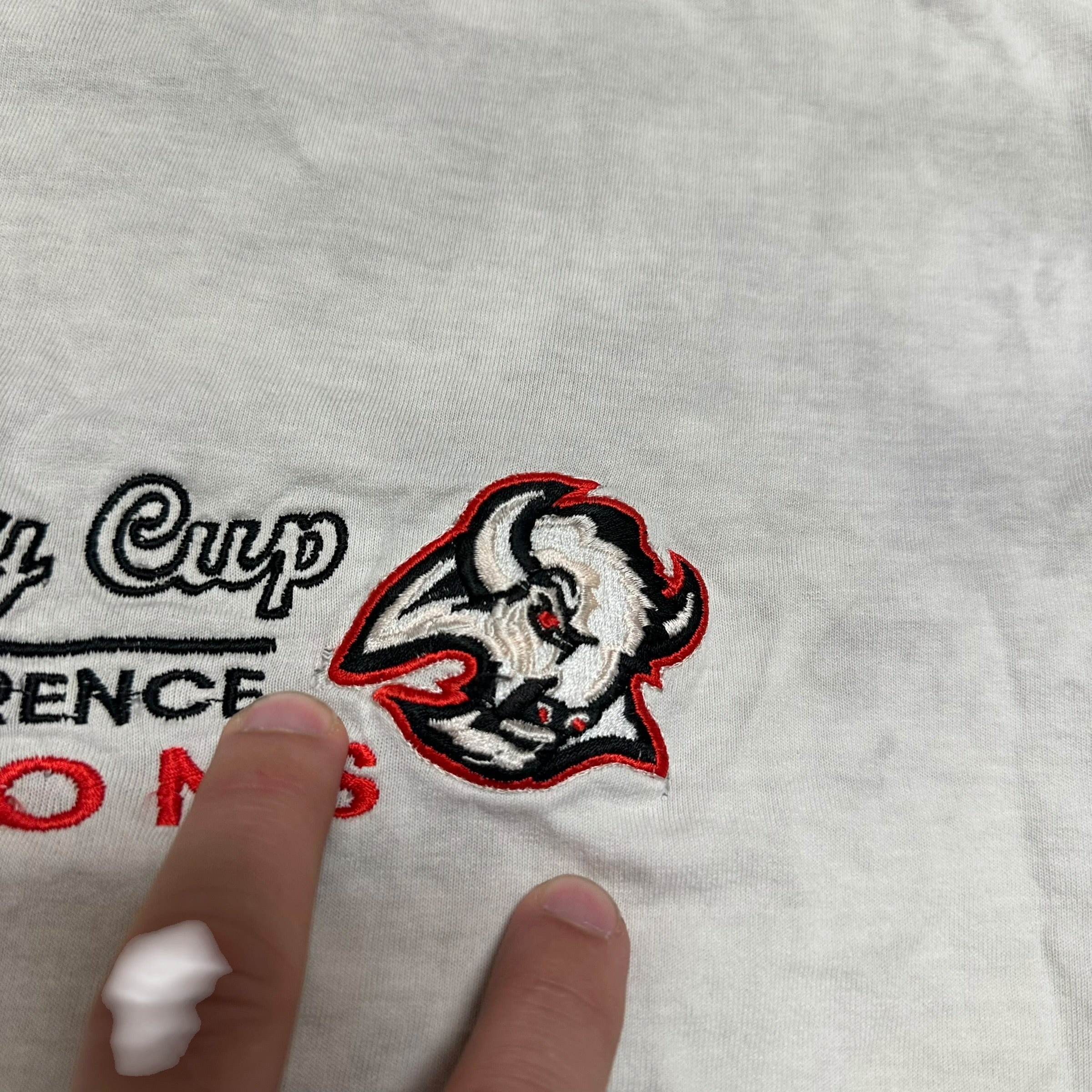 Vintage Buffalo Sabres 1999 Eastern Conference Champs Shirt Large