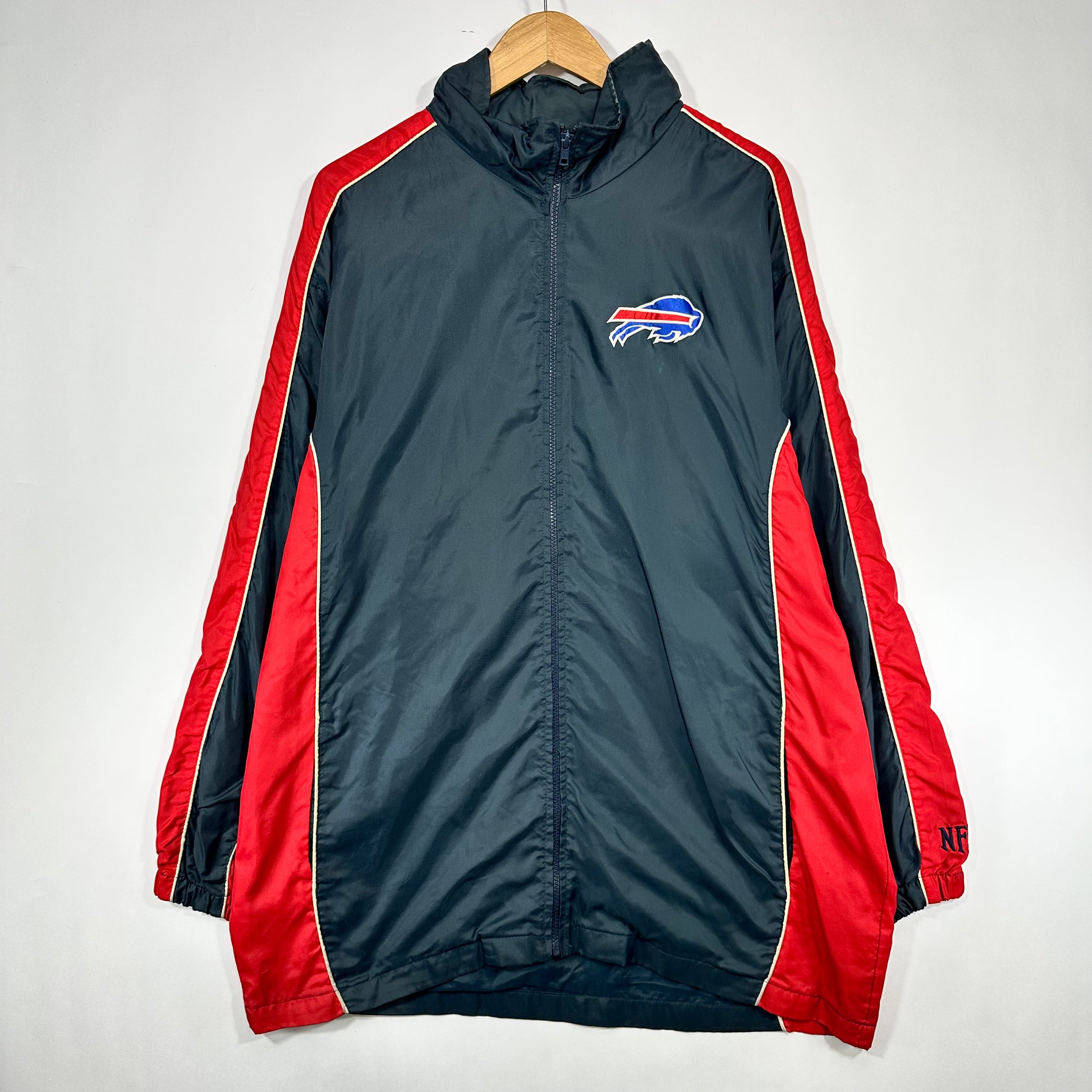 Vintage Buffalo Bills Windbreaker Jacket Large