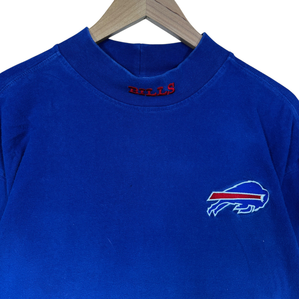 Vintage Buffalo Bills Turtleneck Sweatshirt Large