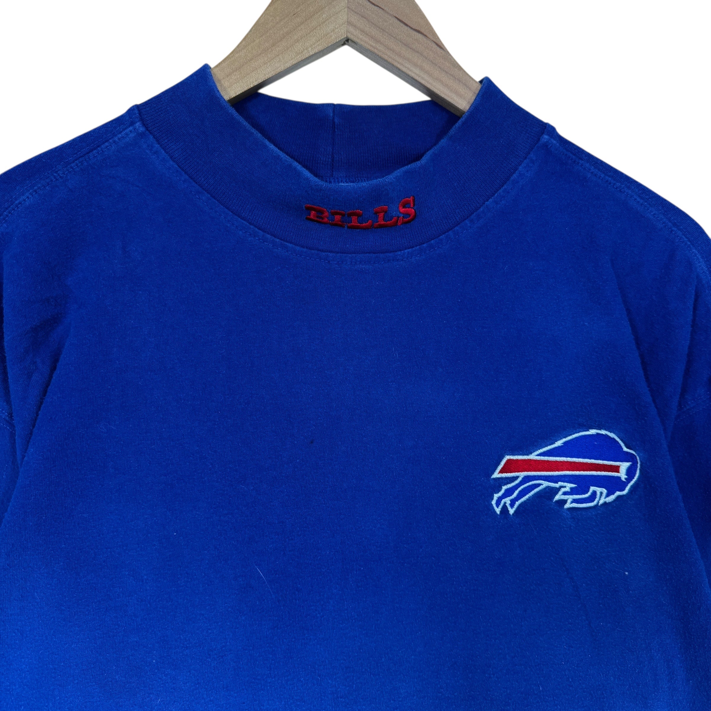 Vintage Buffalo Bills Turtleneck Sweatshirt Large