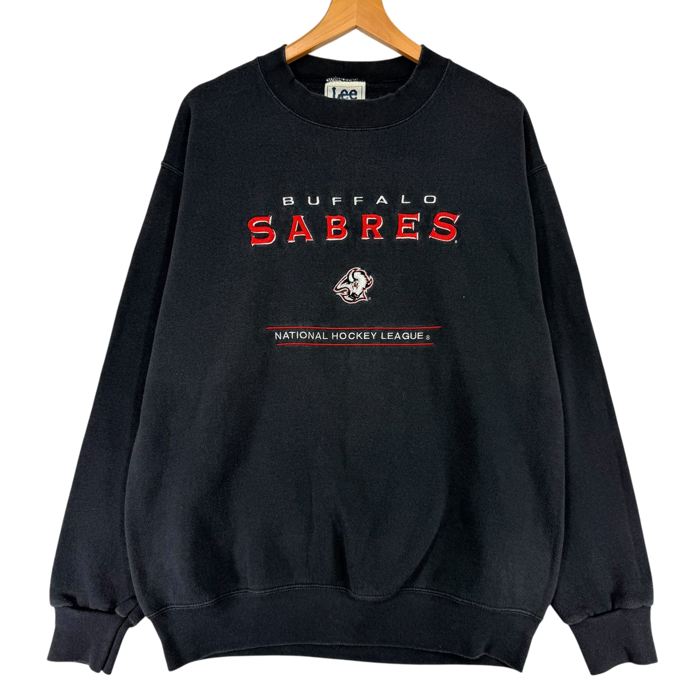 Vintage Buffalo Sabres Embroidered Crewneck Sweatshirt Medium