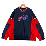 Vintage Buffalo Bills Pullover Windbreaker Jacket XL