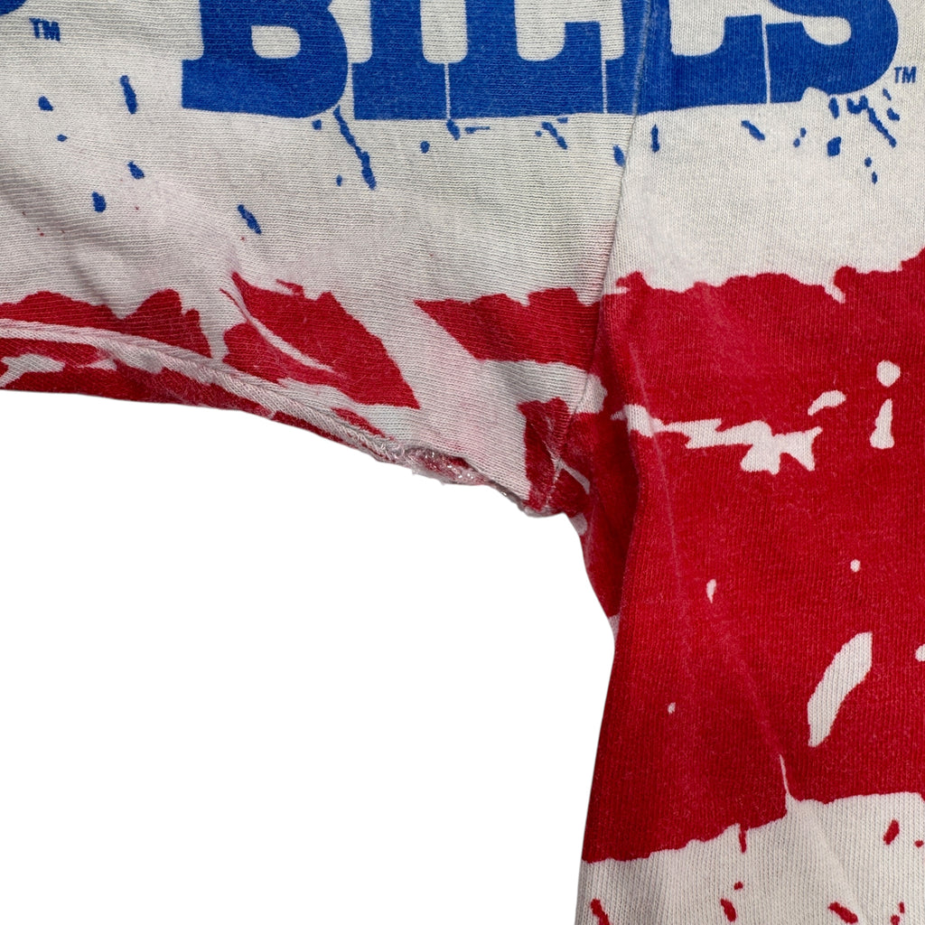 Vintage Buffalo Bills All Over Print Shirt Medium