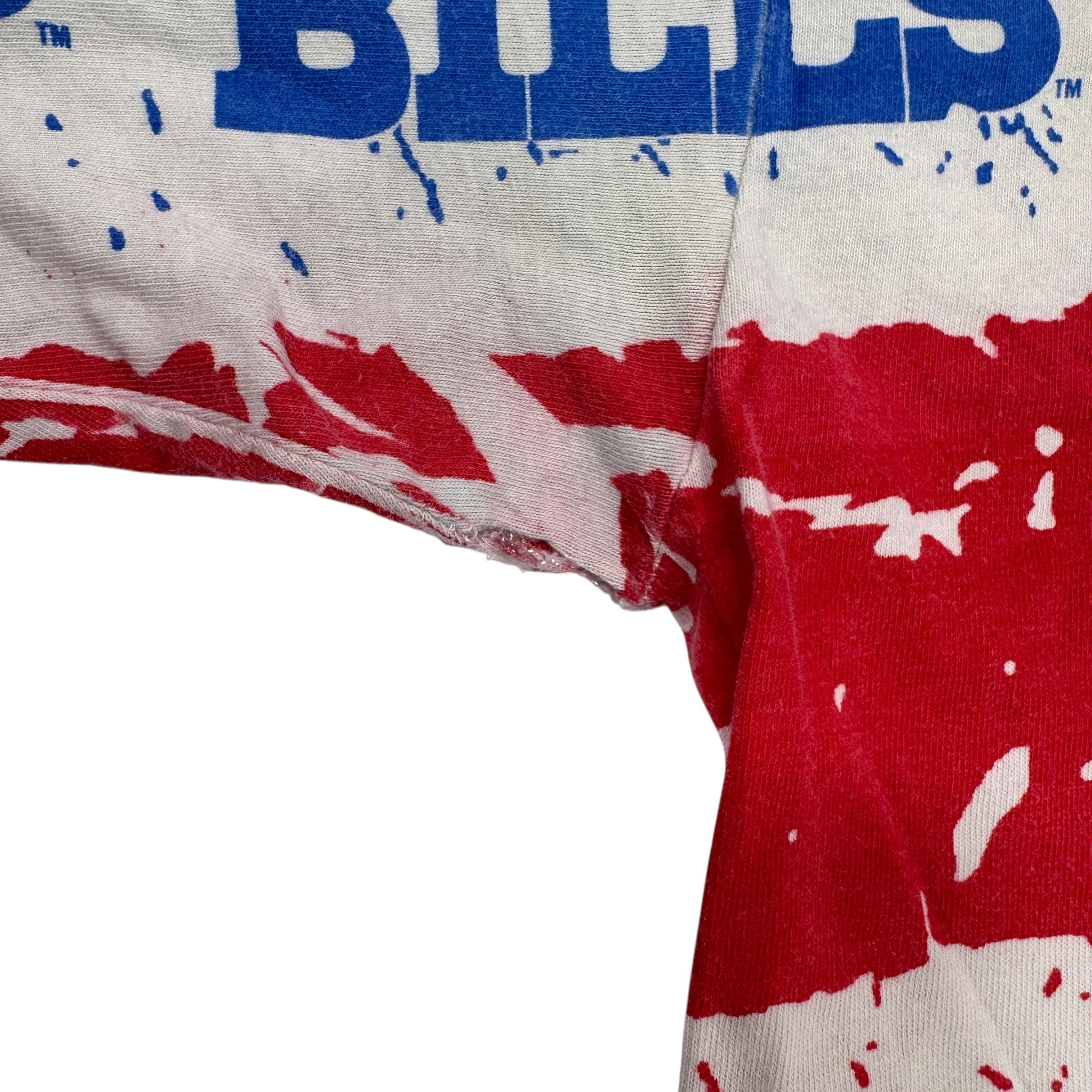 Vintage Buffalo Bills All Over Print Shirt Medium