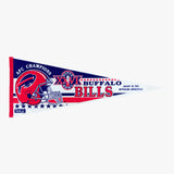 Vintage Buffalo Bills 1991 Super Bowl Pennant