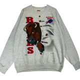 Vintage Buffalo Bills Crewneck Sweatshirt Large