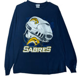 Vintage Buffalo Sabres Long Sleeve Shirt Medium