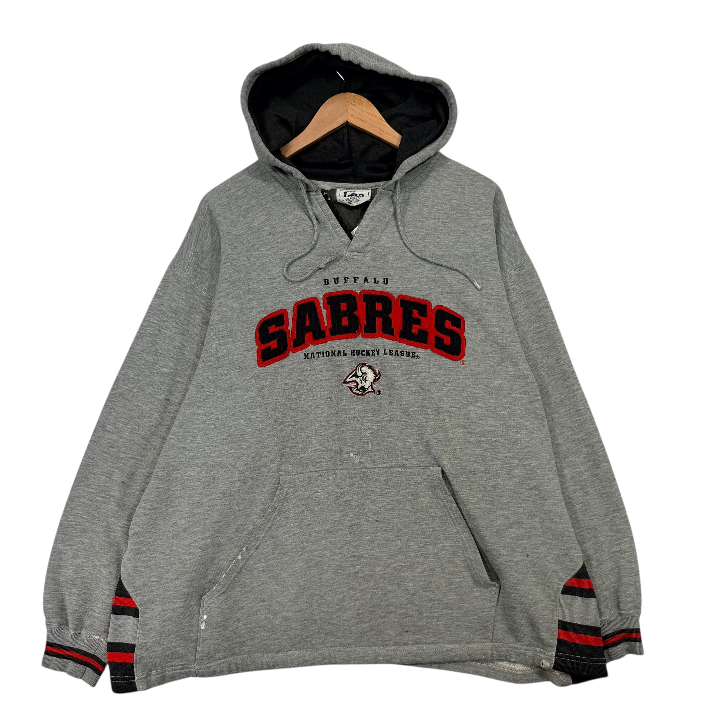Vintage Buffalo Sabres Hoodie Sweatshirt XL