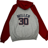 Vintage Buffalo Sabres Ryan Miller Olympic Hoodie Sweatshirt Large