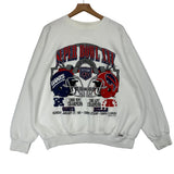 Vintage Buffalo Bills NY Giants Super Bowl Crewneck Sweatshirt Large