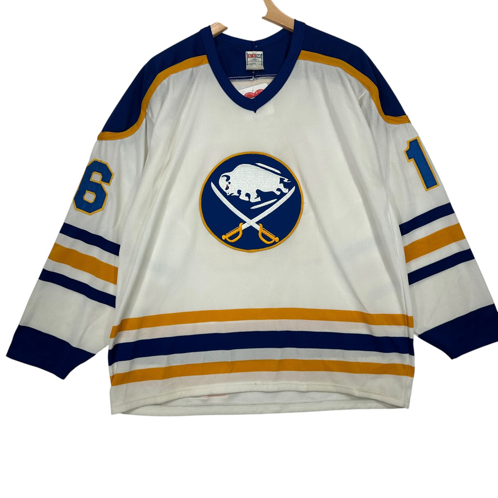 Vintage Buffalo Sabres LaFontaine Jersey Large