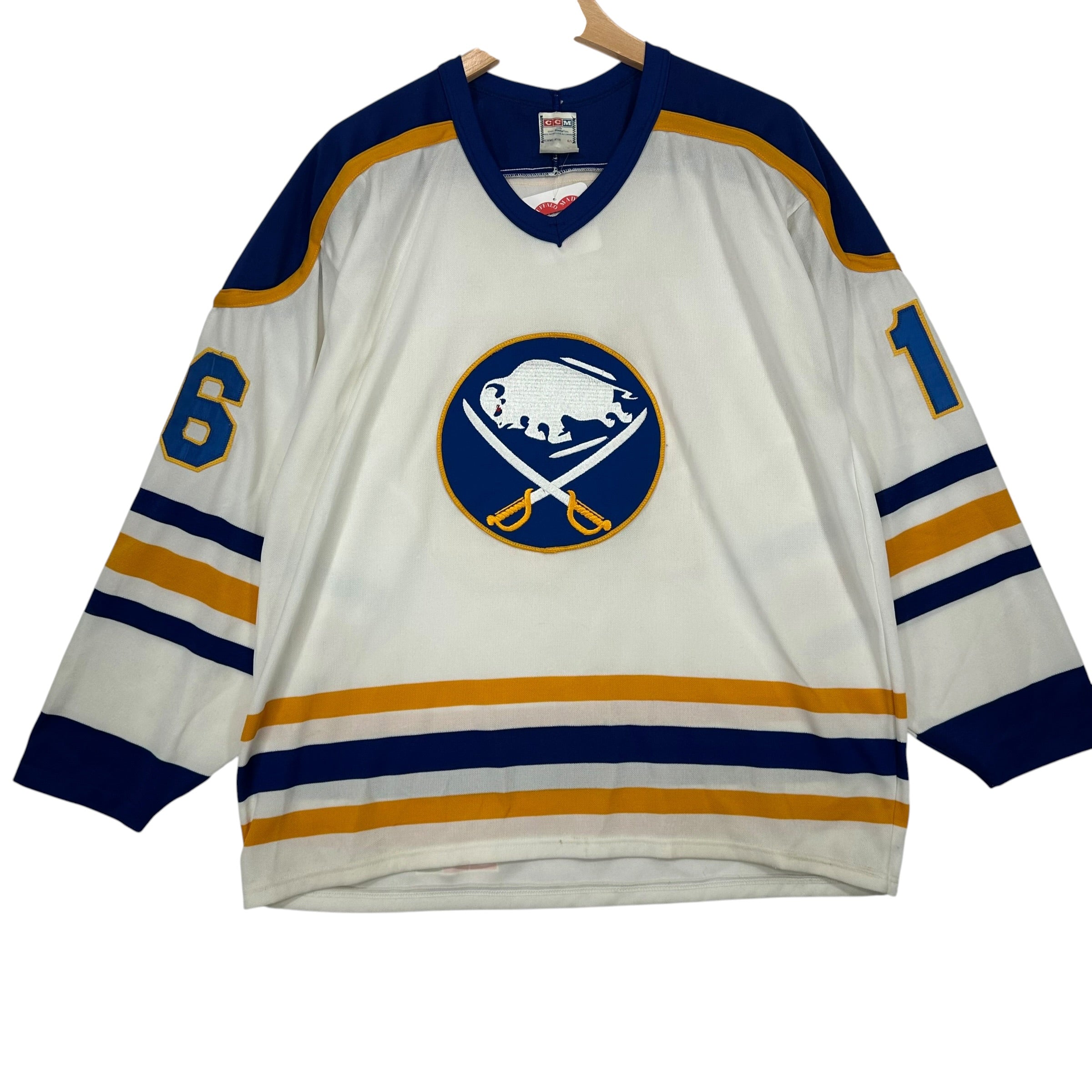 Vintage Buffalo Sabres LaFontaine Jersey Large