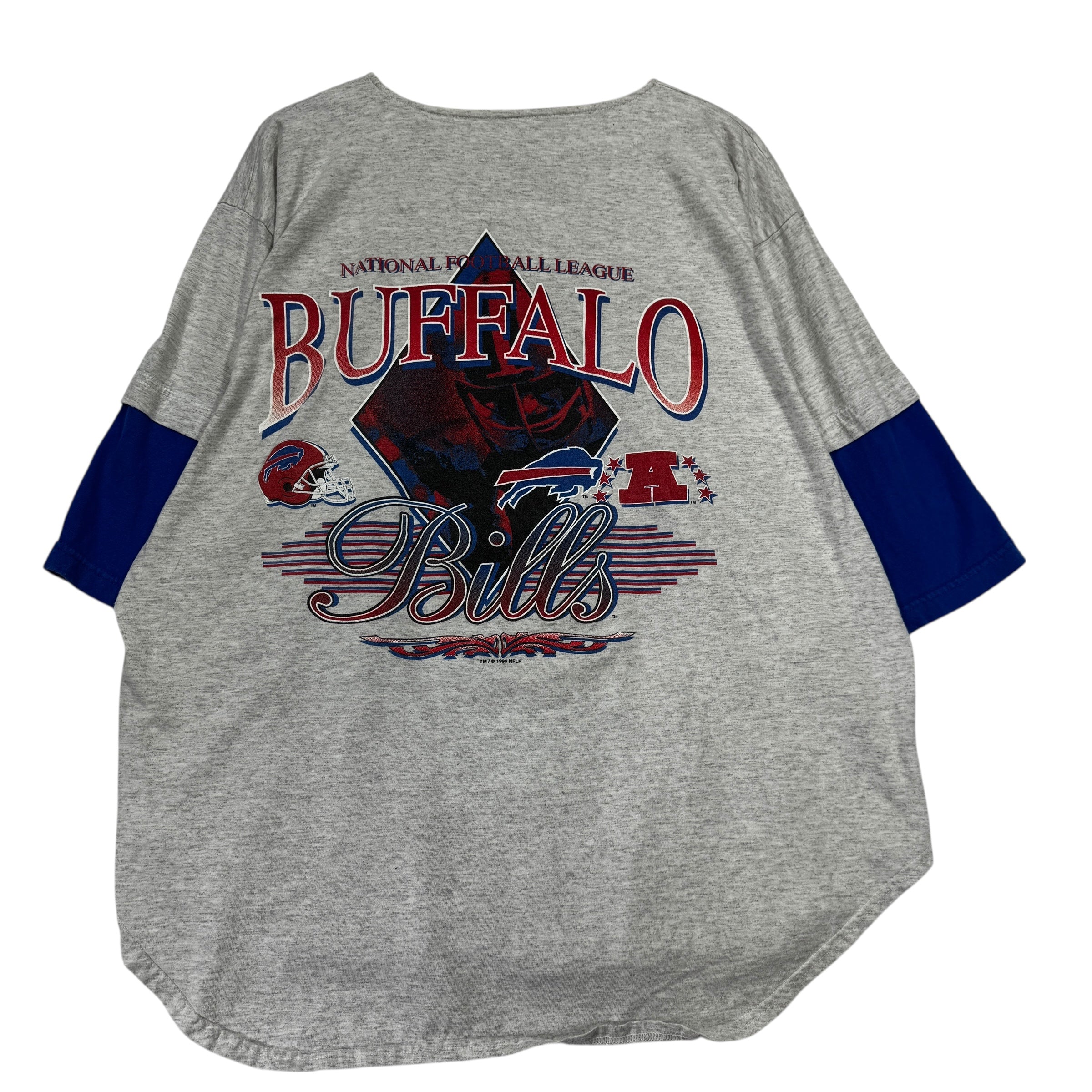 Vintage Buffalo Bills Baseball Jersey XL
