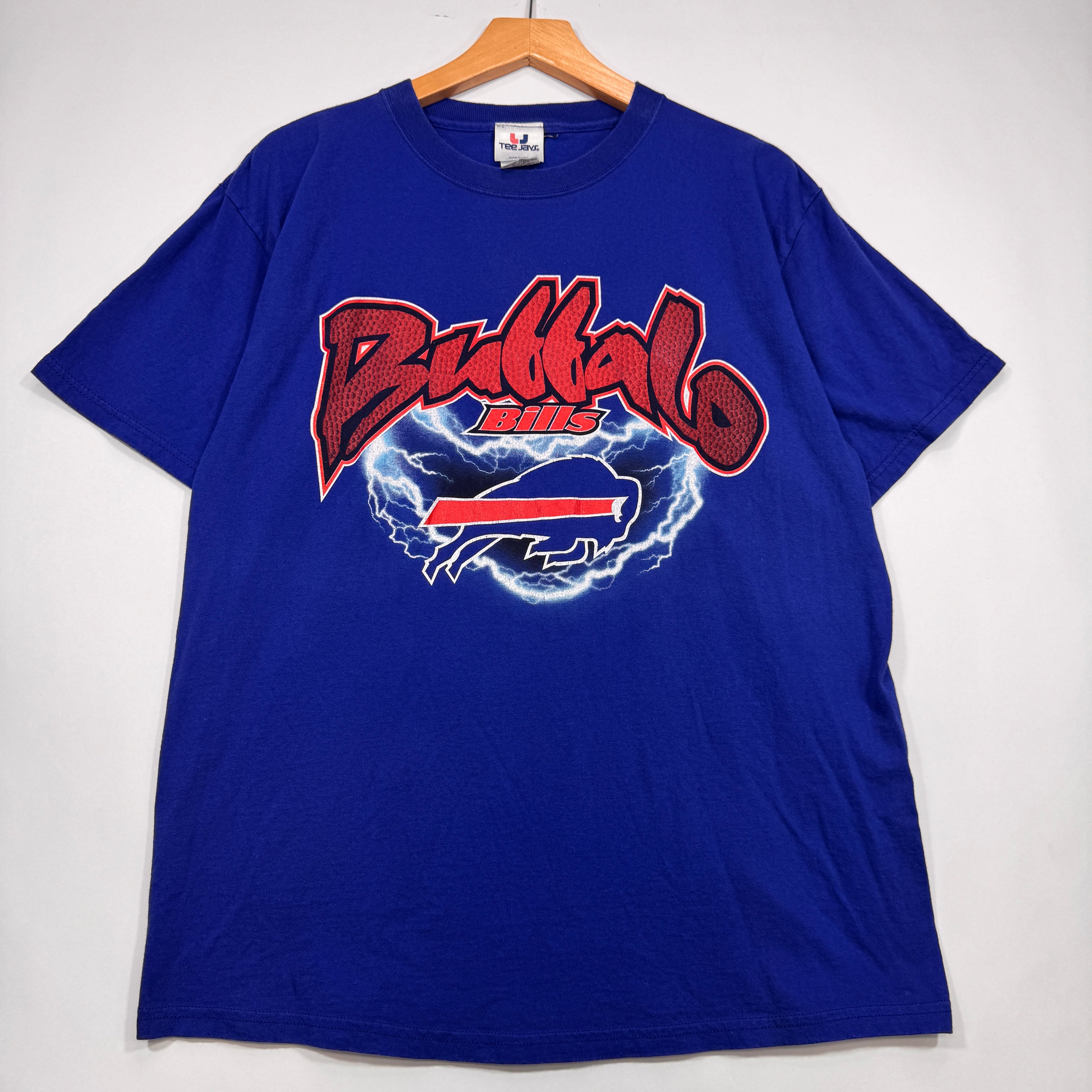 Vintage Buffalo Bills Lightning Shirt Large