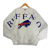 Vintage Buffalo Bills Cross Script Spell Out Crewneck Sweatshirt XL