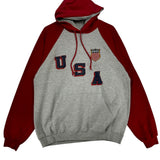 Vintage Buffalo Sabres Ryan Miller Olympic Hoodie Sweatshirt Large