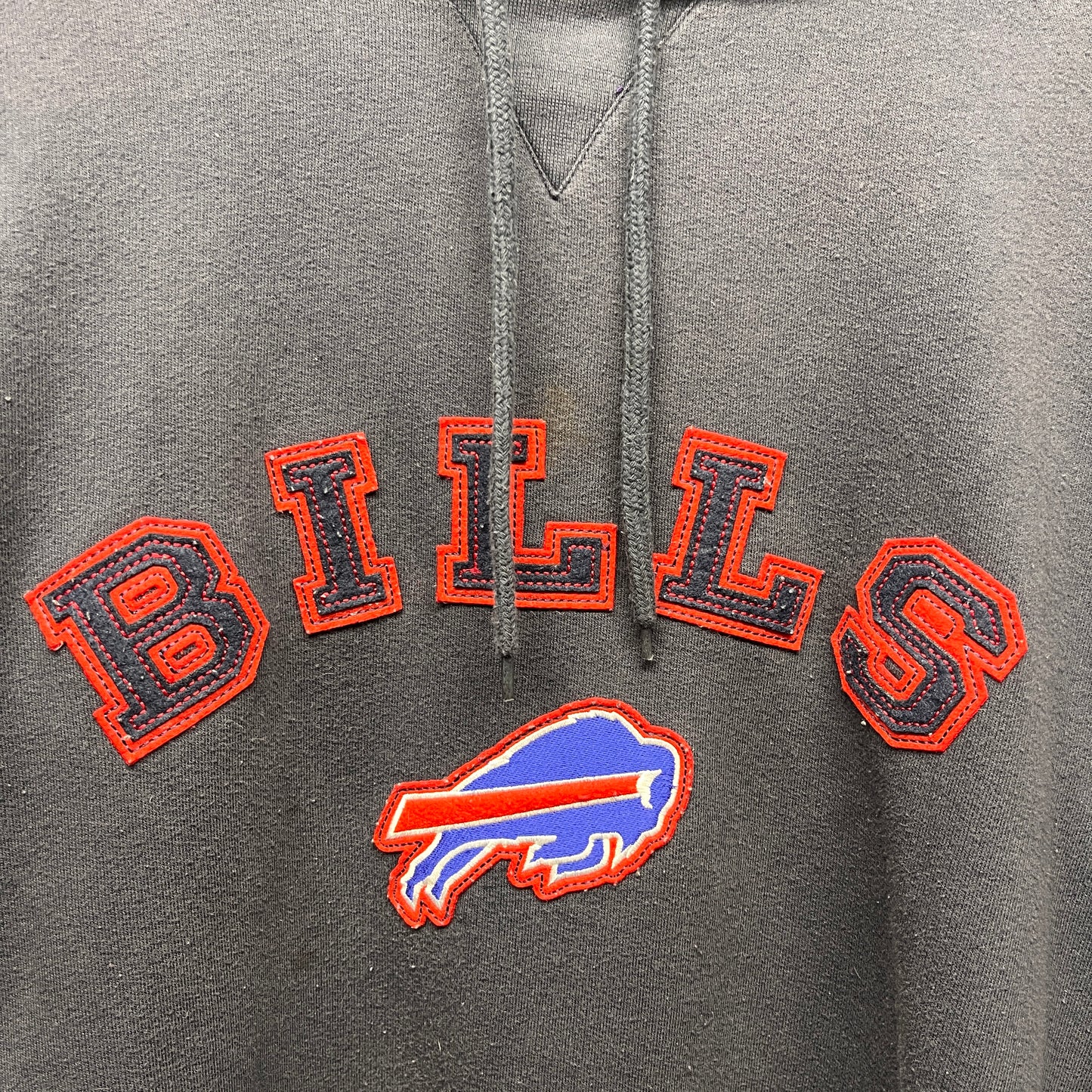 Vintage Buffalo Bills Y2K Hoodie Sweatshirt 2XL XXL