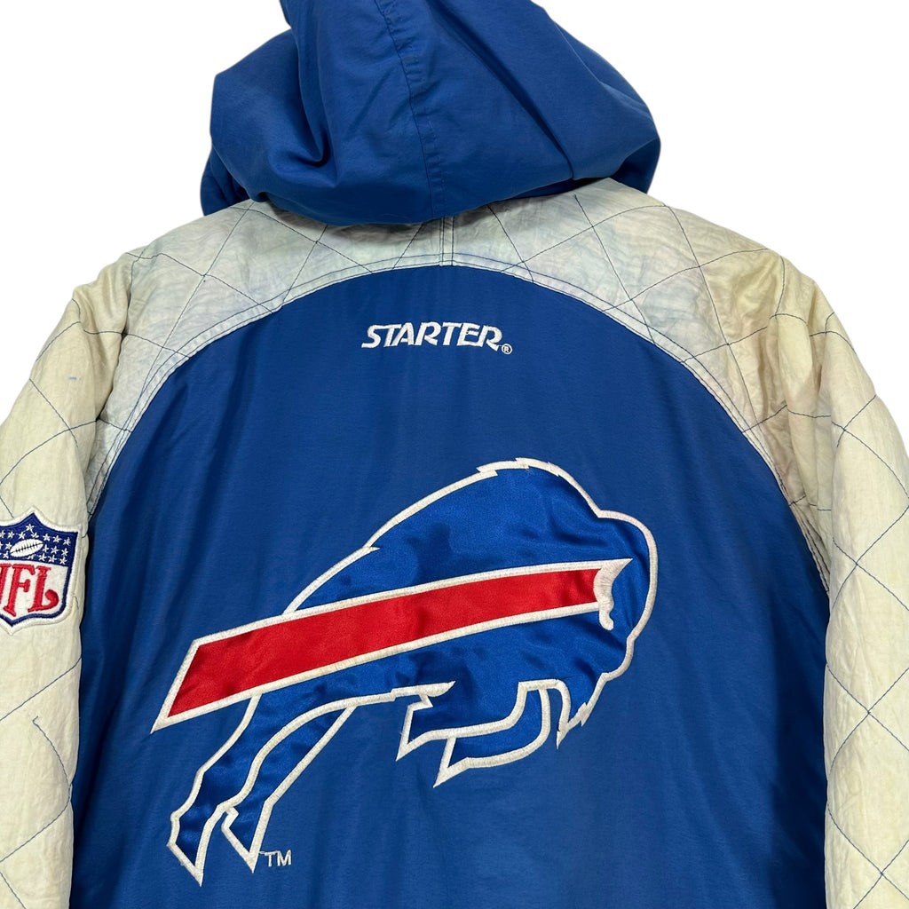 Vintage Buffalo Bills Starter Puffer Jacket Large