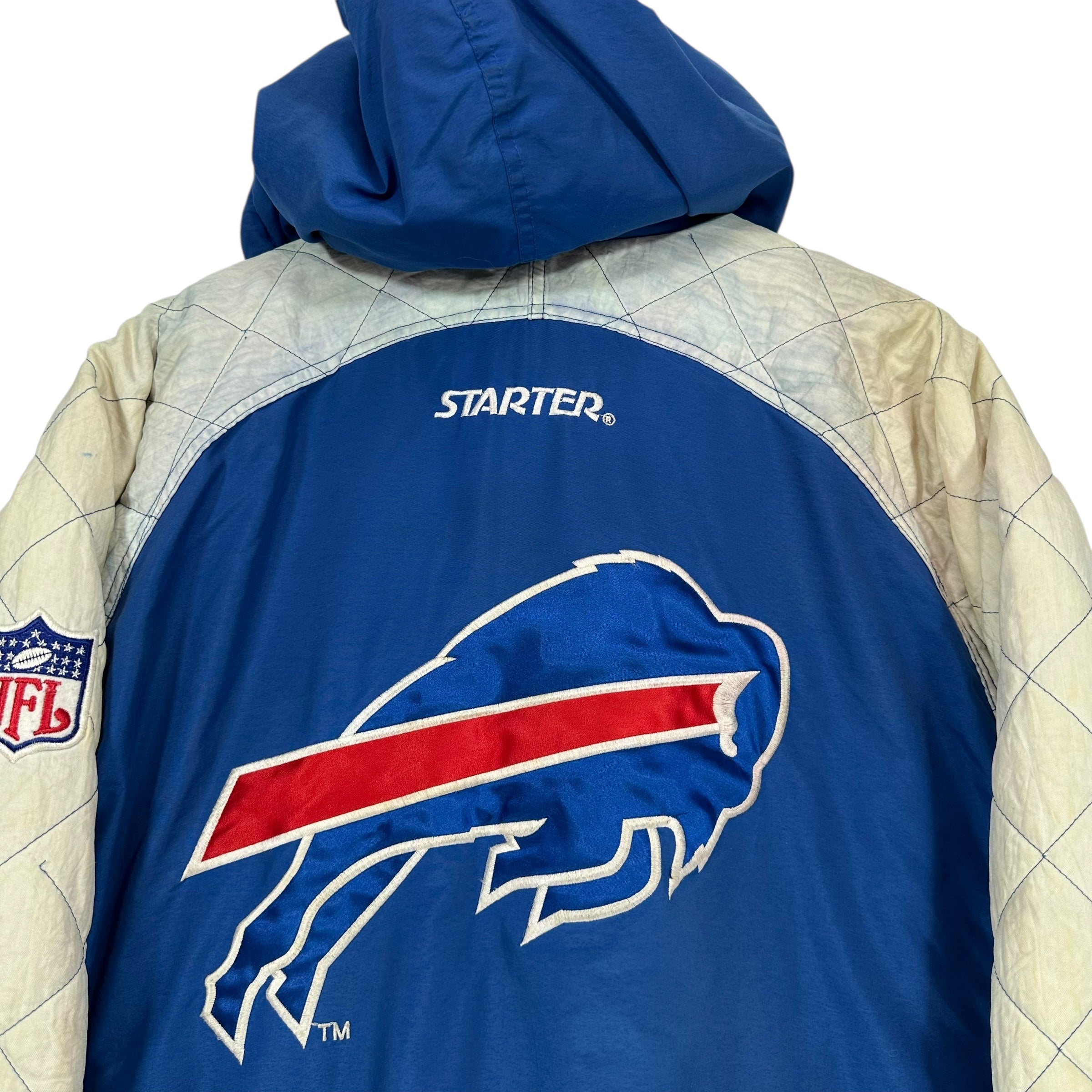 Vintage Buffalo Bills Starter Puffer Jacket Large