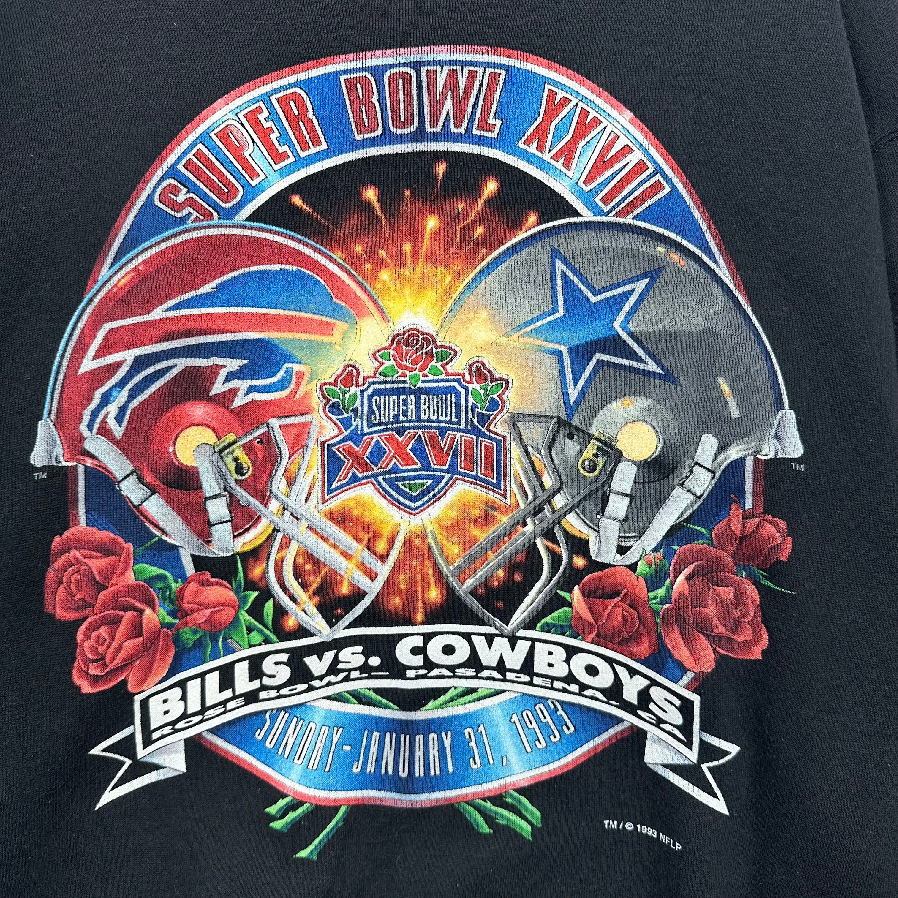 Vintage Buffalo Bills 1993 Super Bowl Crewneck Sweatshirt Large