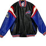 Vintage Buffalo Bills Vegan Leather Jacket XL