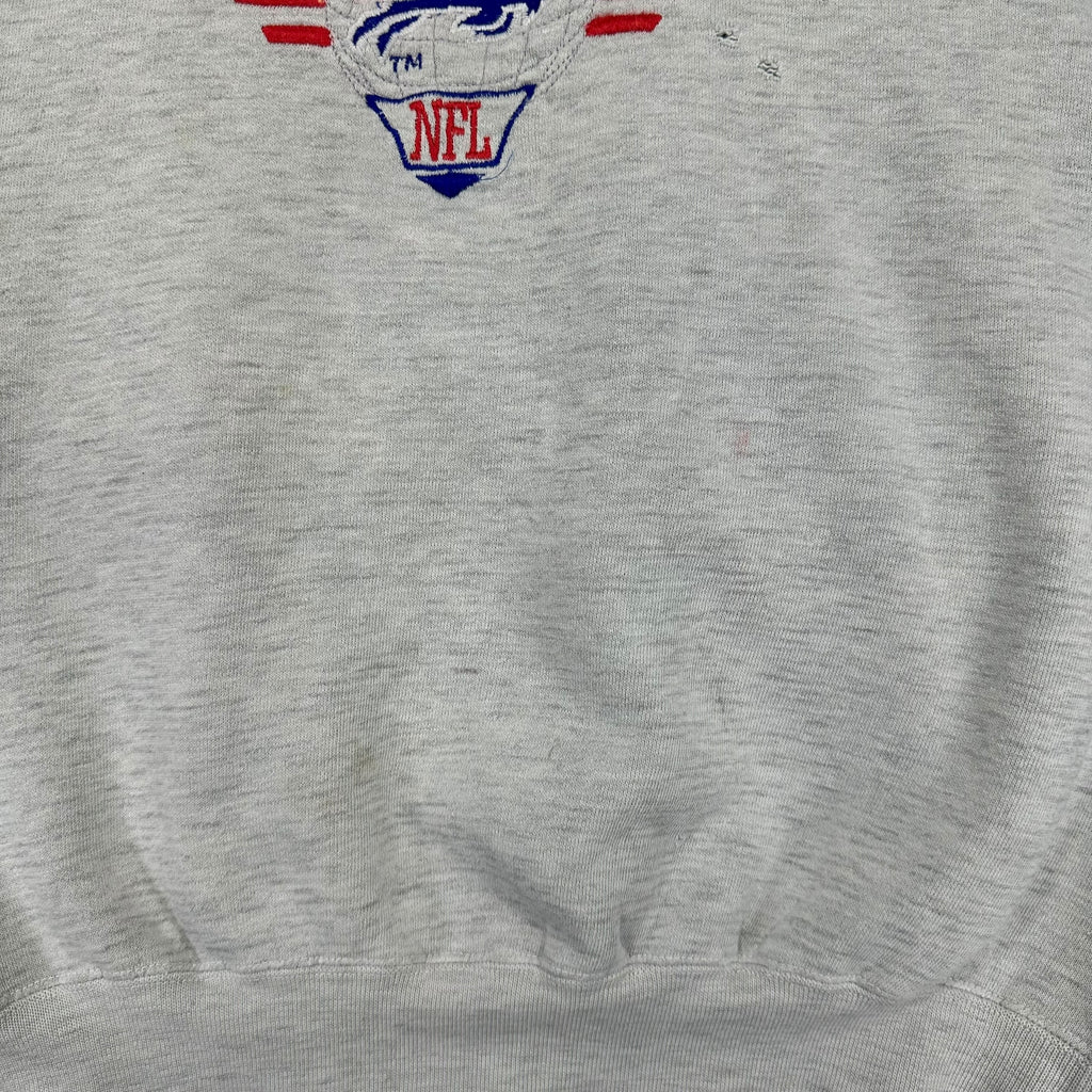 Vintage Buffalo Bills Embroidered Crewneck Sweatshirt Medium