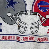Vintage Buffalo Bills 1993 Super Bowl Crewneck Sweatshirt XL