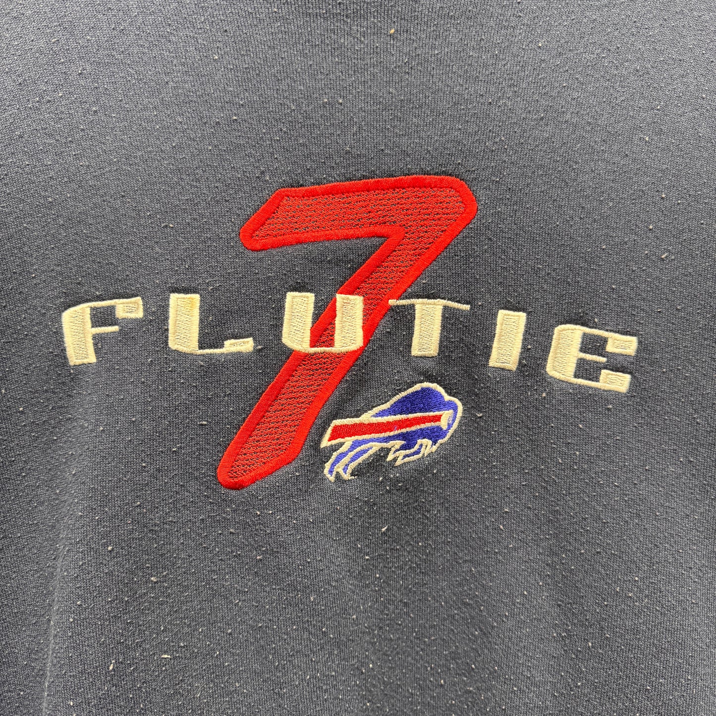 Vintage Buffalo Bills Doug Flutie Turtleneck Sweatshirt XXL