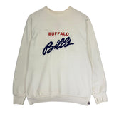 Vintage Buffalo Bills Embroidered Crewneck Sweatshirt Large