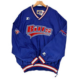 Vintage Buffalo Bills Starter Pullover Windbreaker Jacket XL