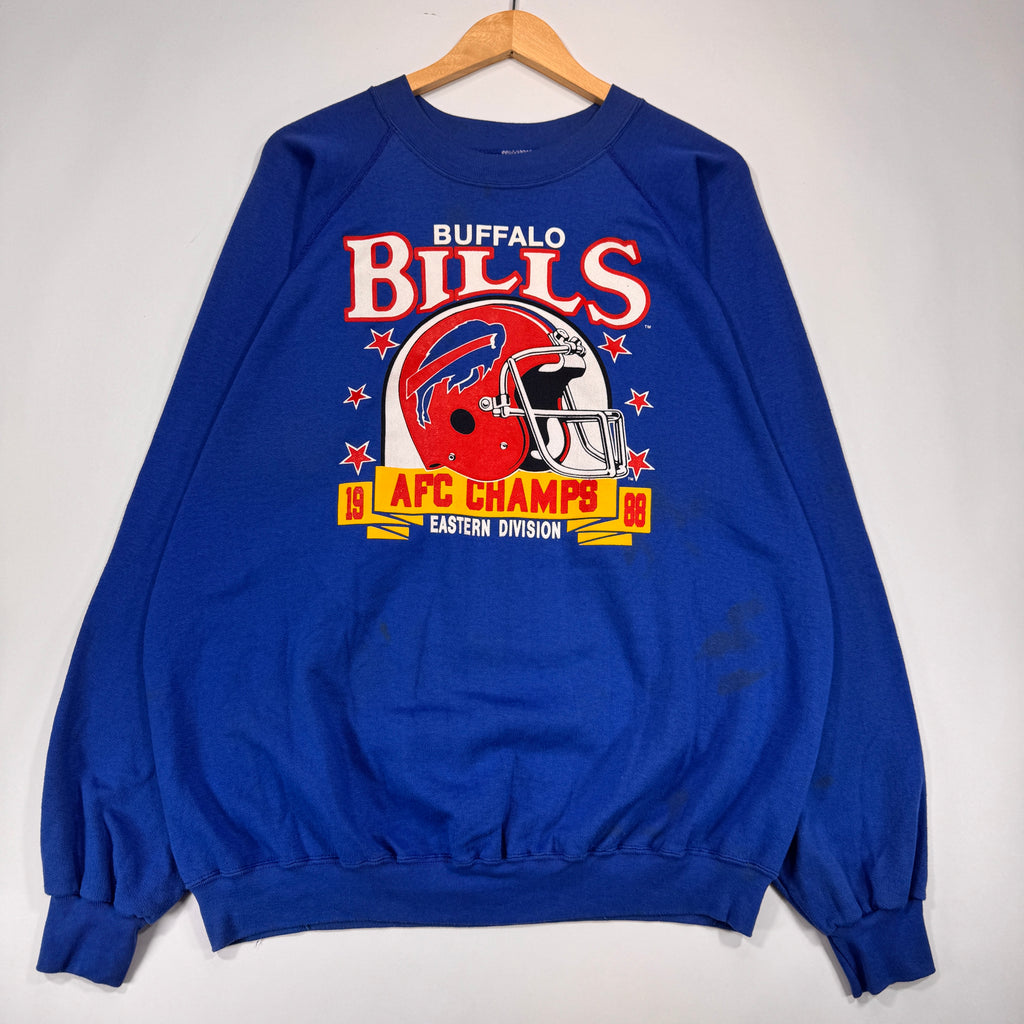 Vintage Buffalo Bills 1988 Division Champs Crewneck Sweatshirt XXL