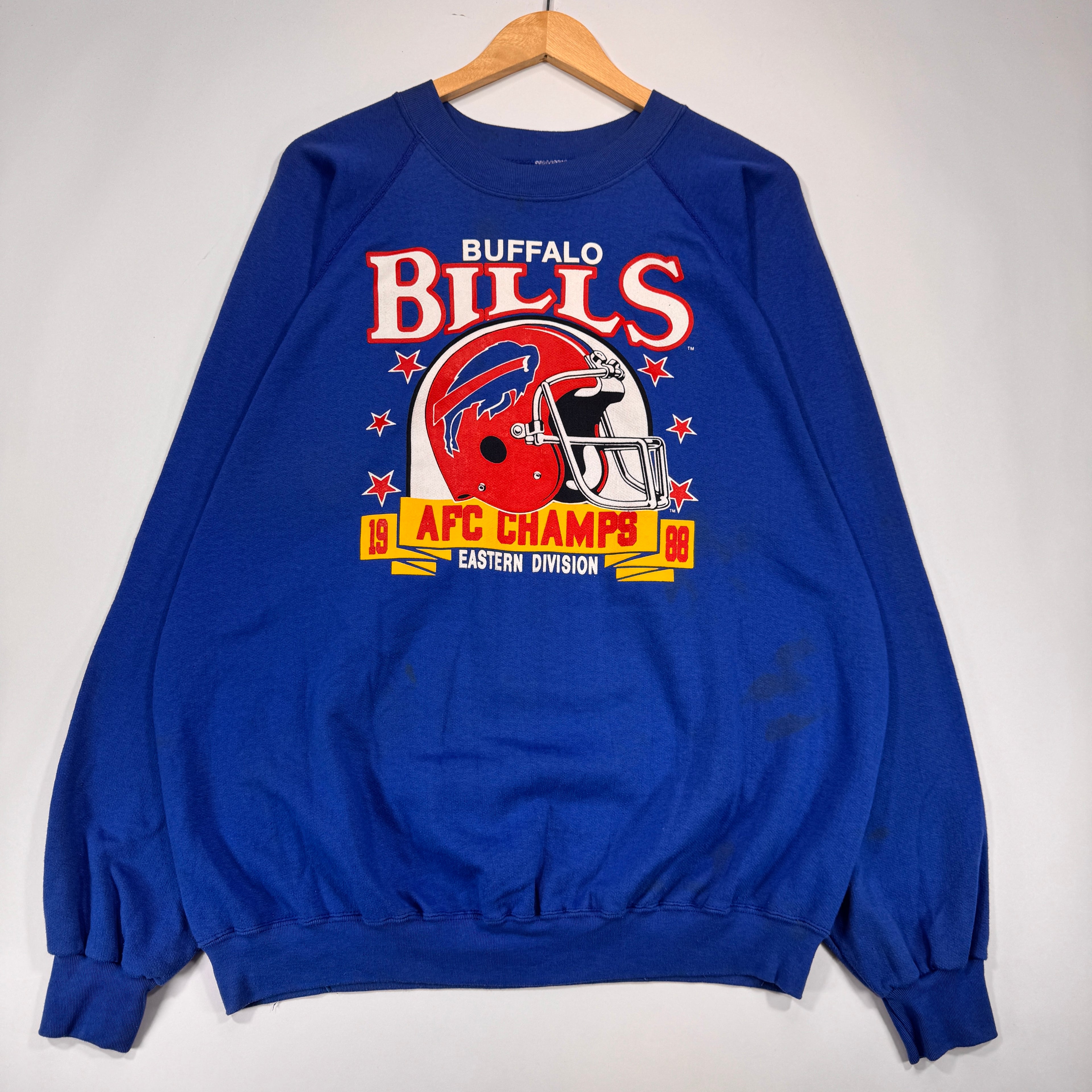 Vintage Buffalo Bills 1988 Division Champs Crewneck Sweatshirt XXL