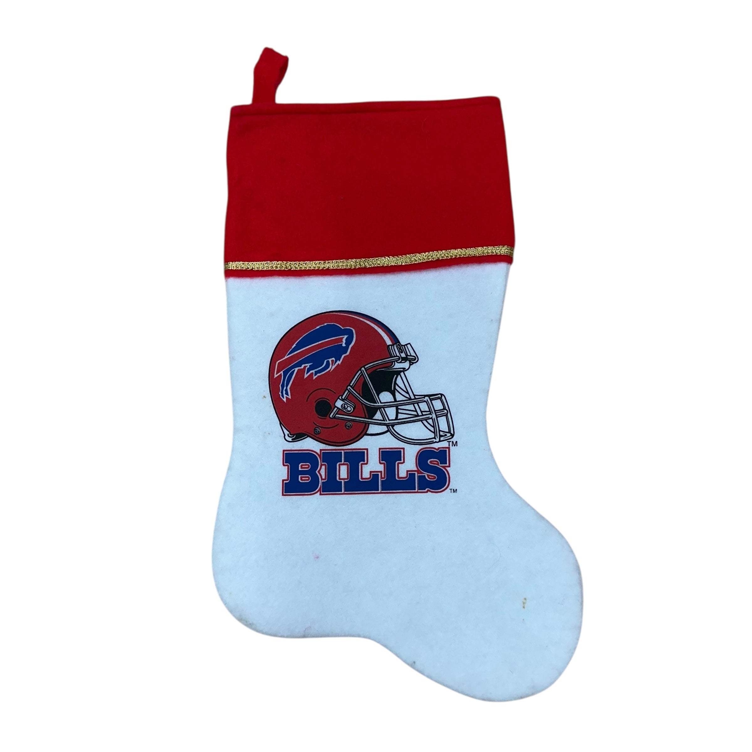 Vintage Kids Buffalo Bills Christmas Stocking
