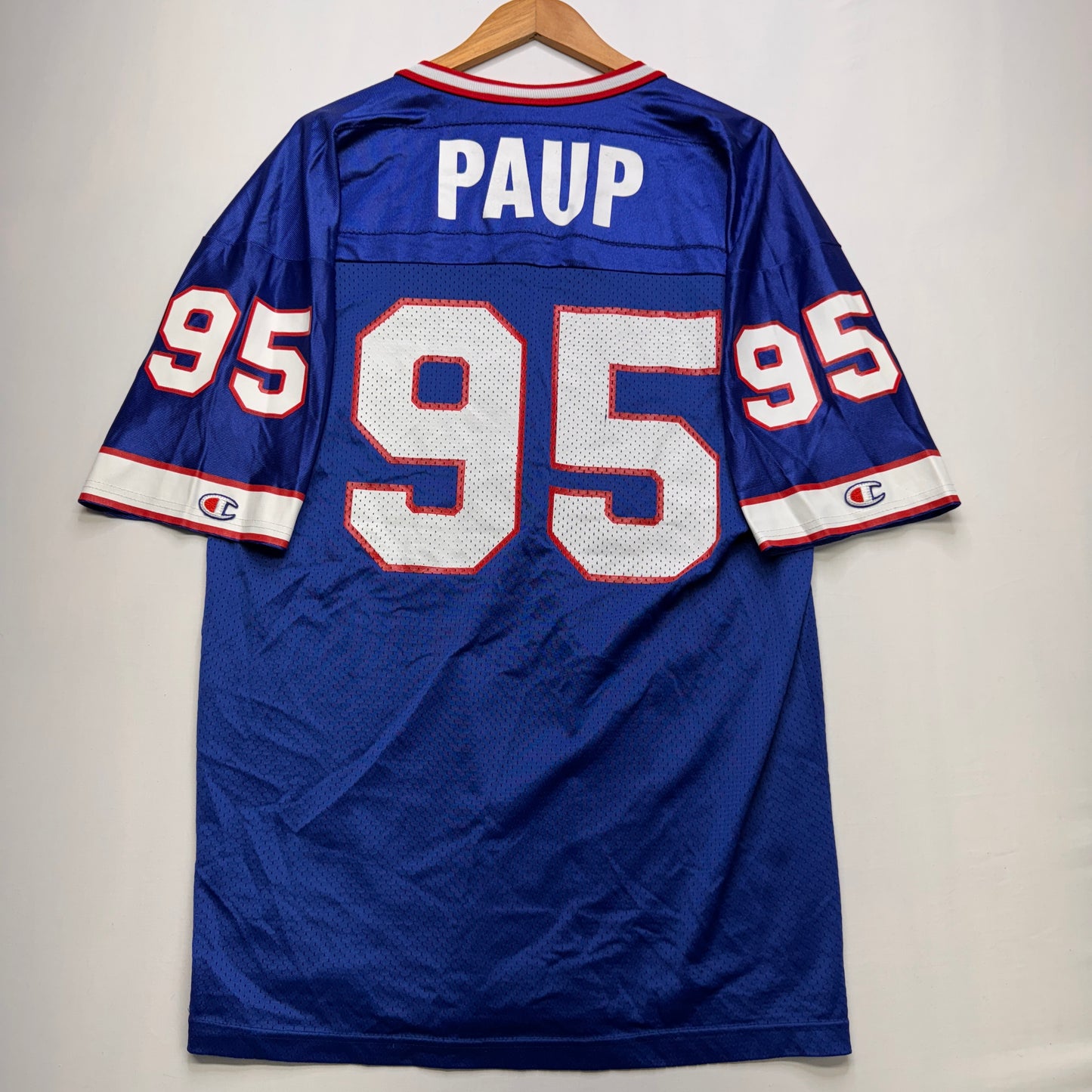 Vintage Buffalo Bills Paup #95 Jersey Shirt XL