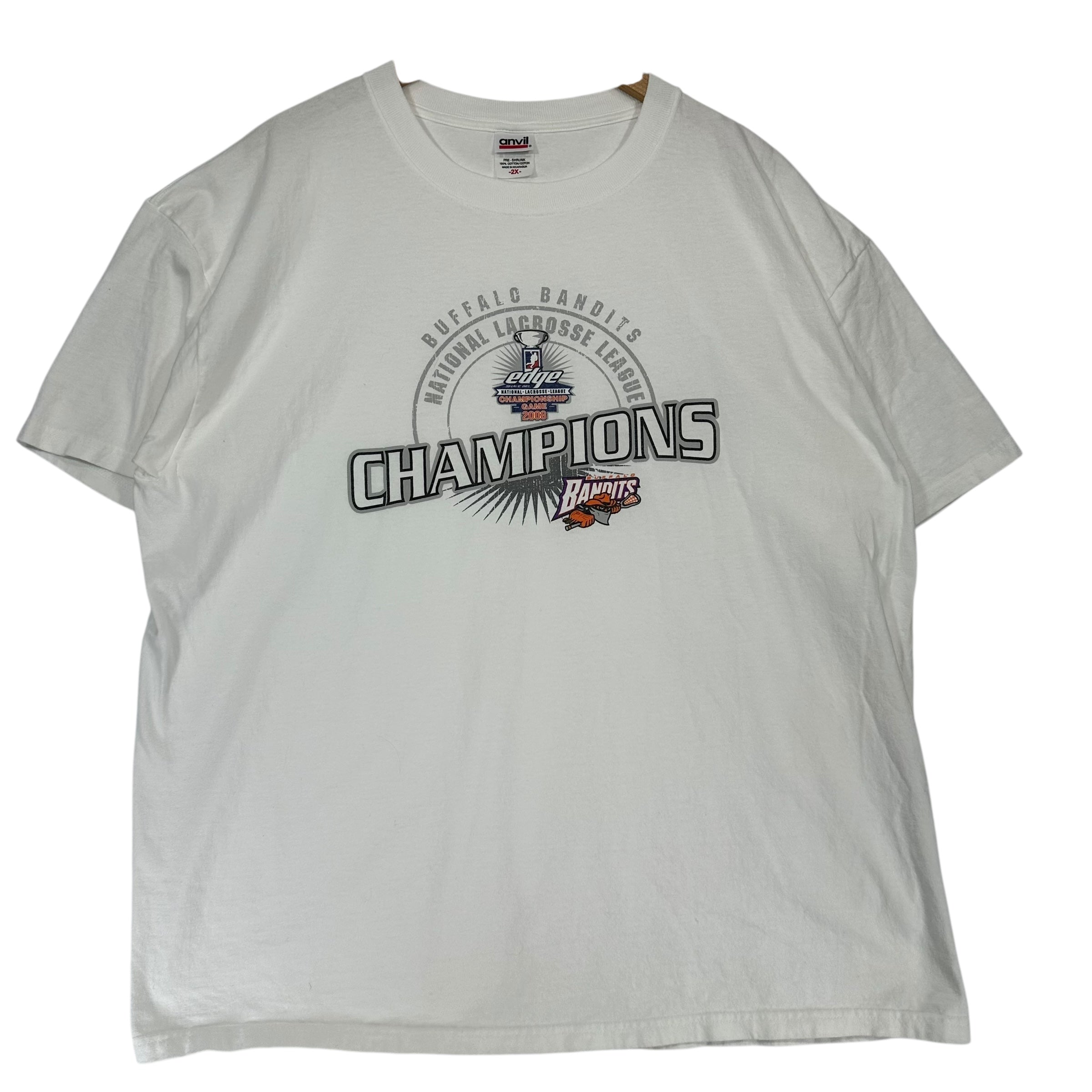 Vintage Buffalo Bandits 2008 World Champs Shirt XXL