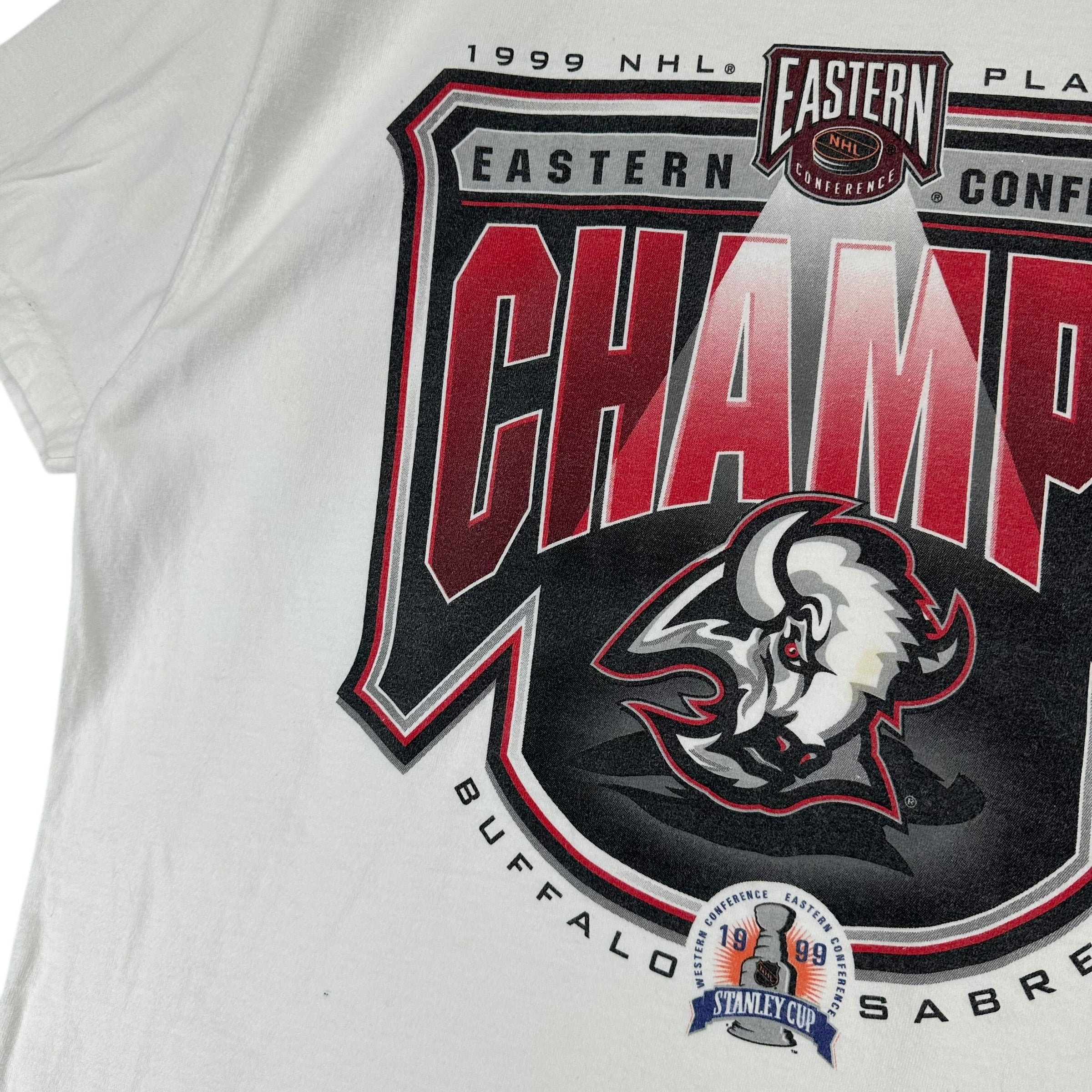 Vintage Buffalo Sabres 1999 Stanley Cup Shirt Large