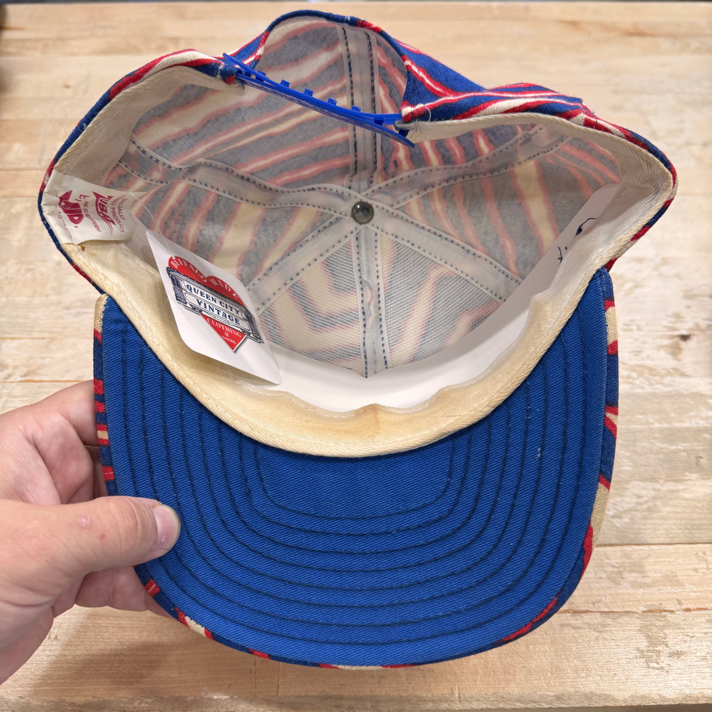 Vintage Buffalo Bills Zubaz Snapback Hat