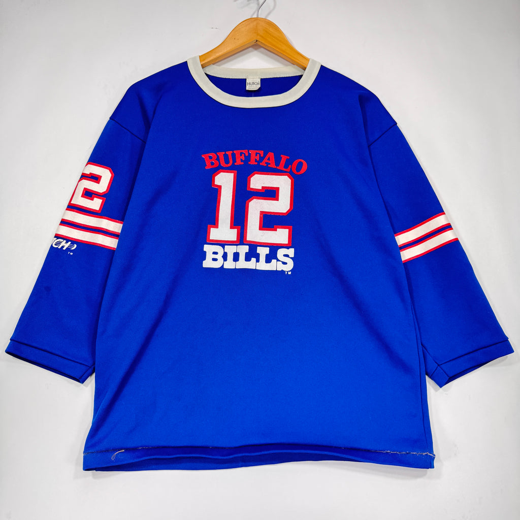 Vintage Buffalo Bills #12 Long Sleeve Shirt Small