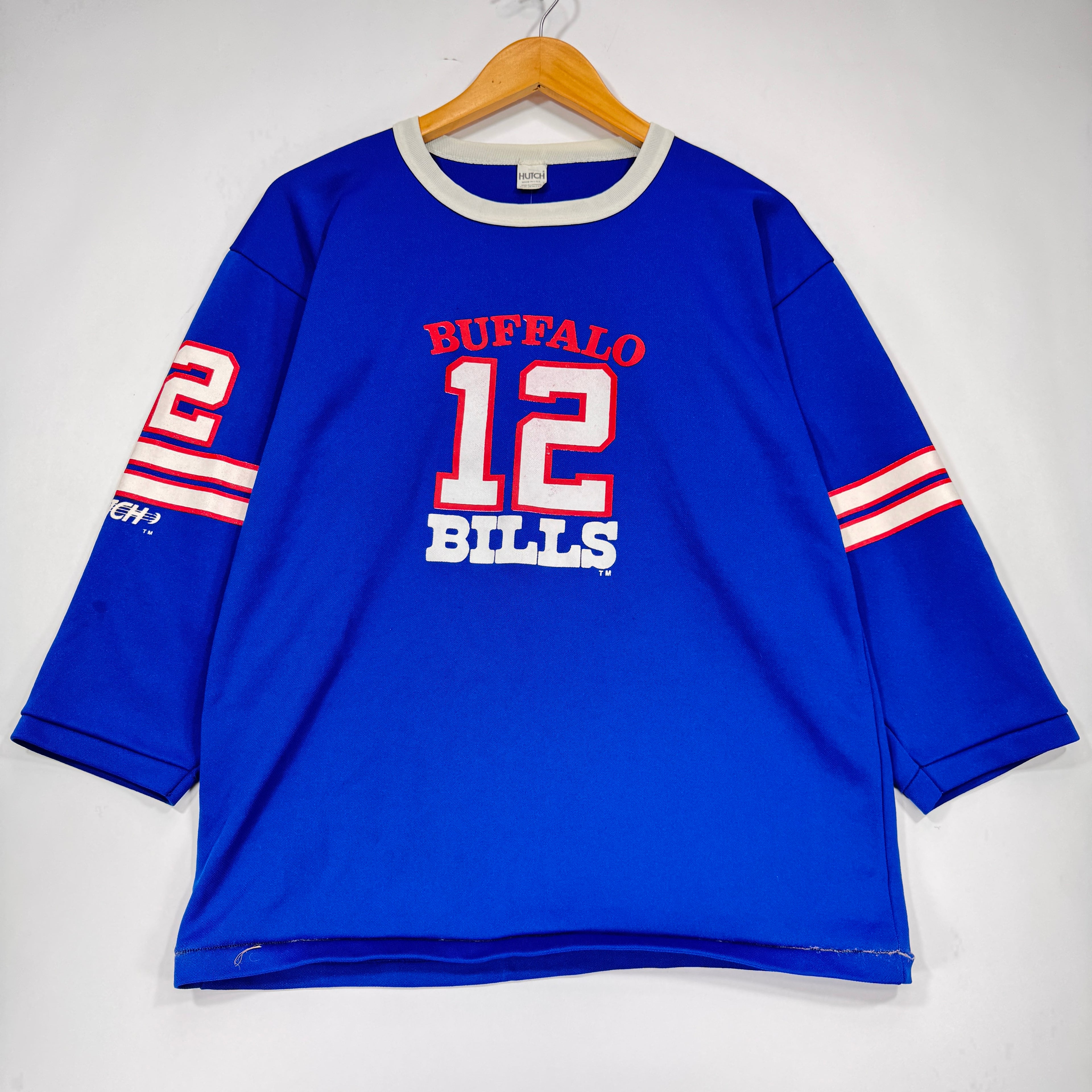 Vintage Buffalo Bills #12 Long Sleeve Shirt Small