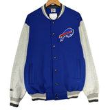 Vintage Buffalo Bills Button Up Sweatshirt Medium