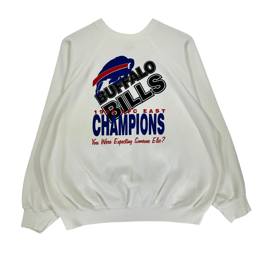 Vintage Buffalo Bills 1995 Division Champs Crewneck Sweatshirt XL