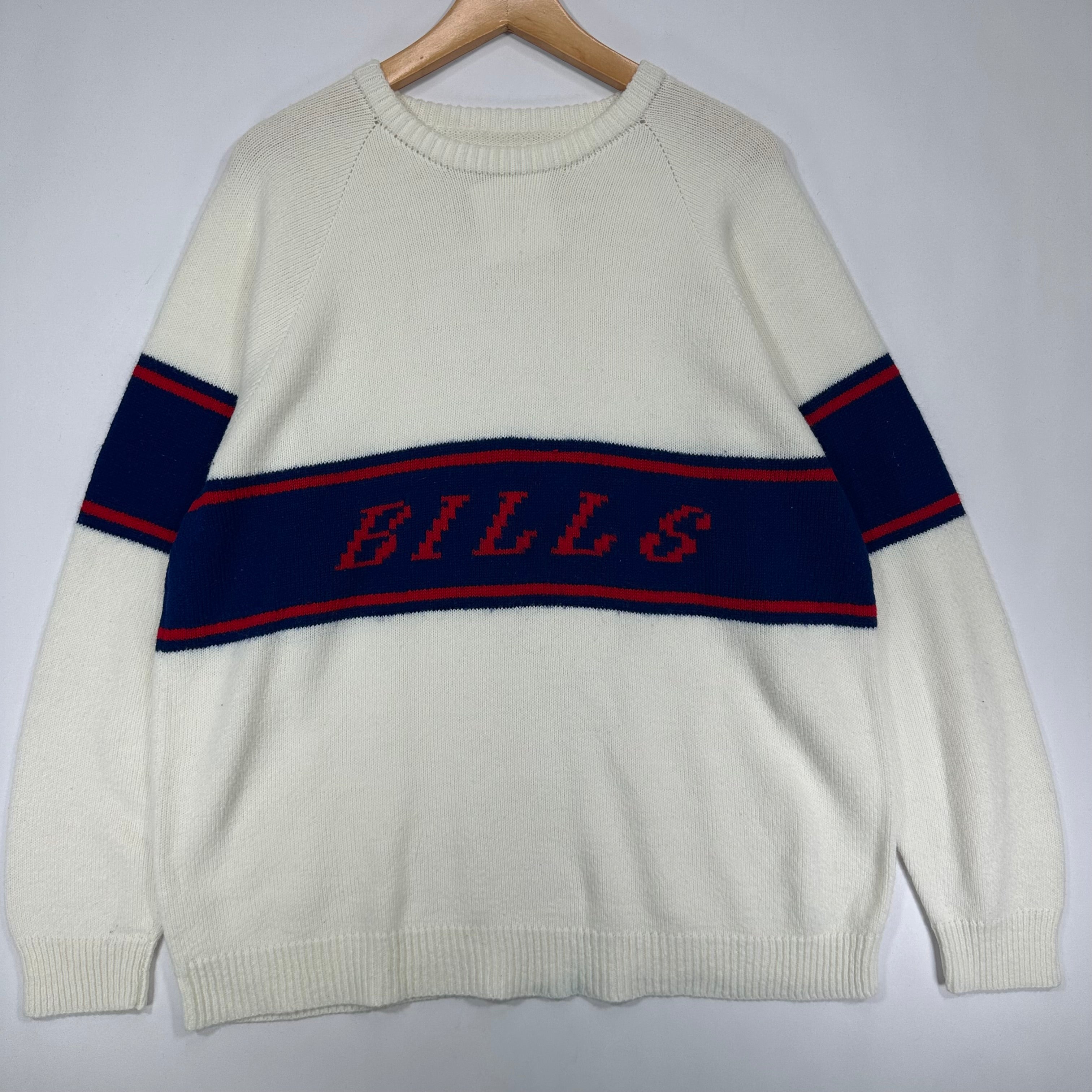 Vintage Buffalo Bills Sweater Crewneck Sweatshirt XL